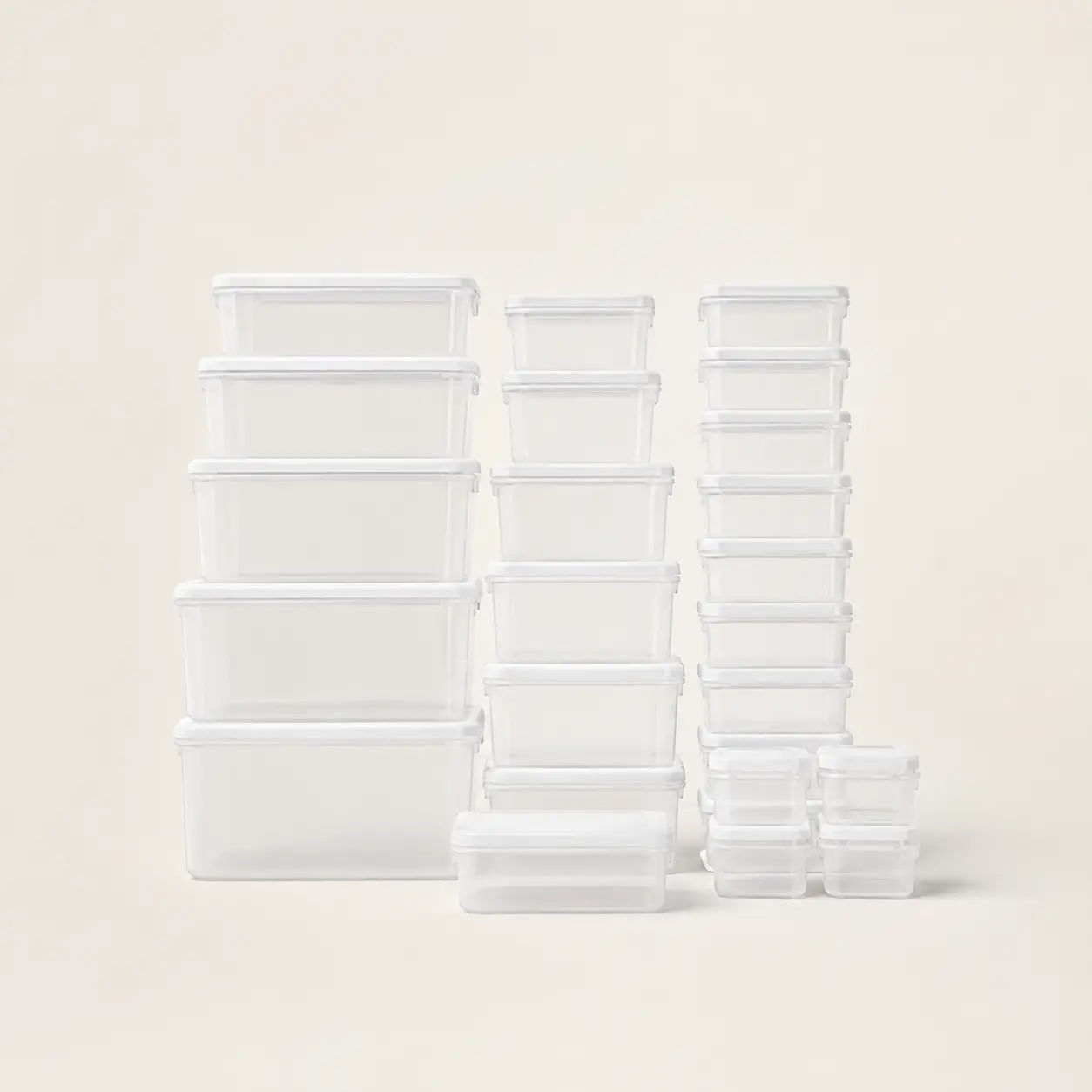 Cajitas Organizadoras Plastico Apilable x30